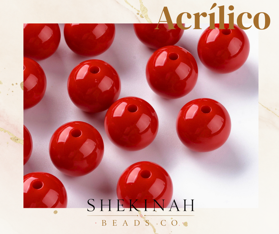 Bubble Beads Acrílicos 16 mm