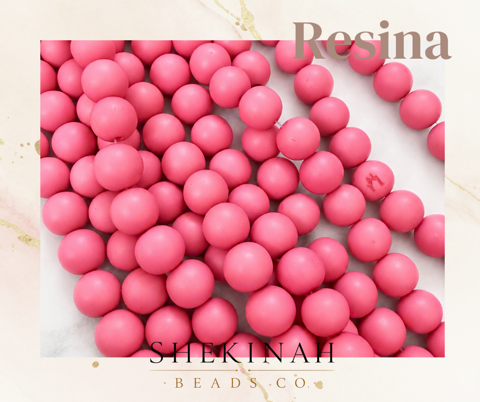 Beads Redondos de Resina