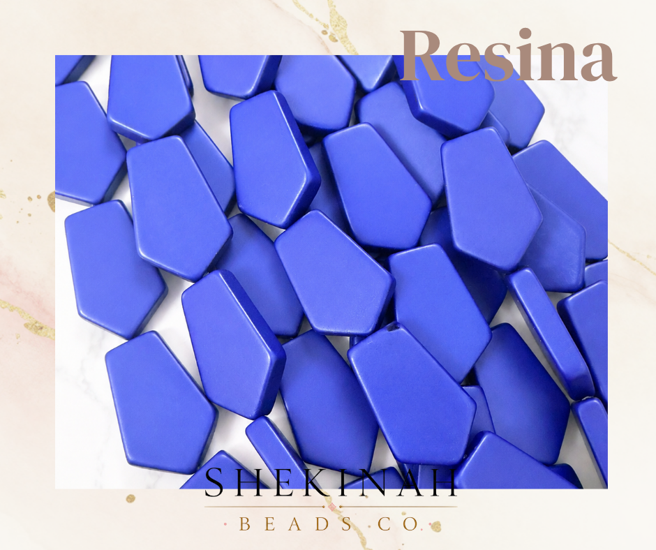 Beads Geométricos en Resina