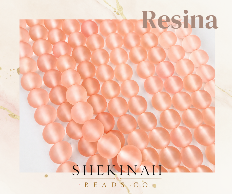 Beads Redondos de Resina