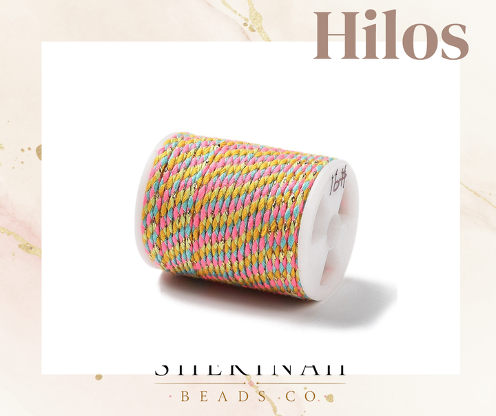 Hilo Trenzado Multicolor para Pulseras