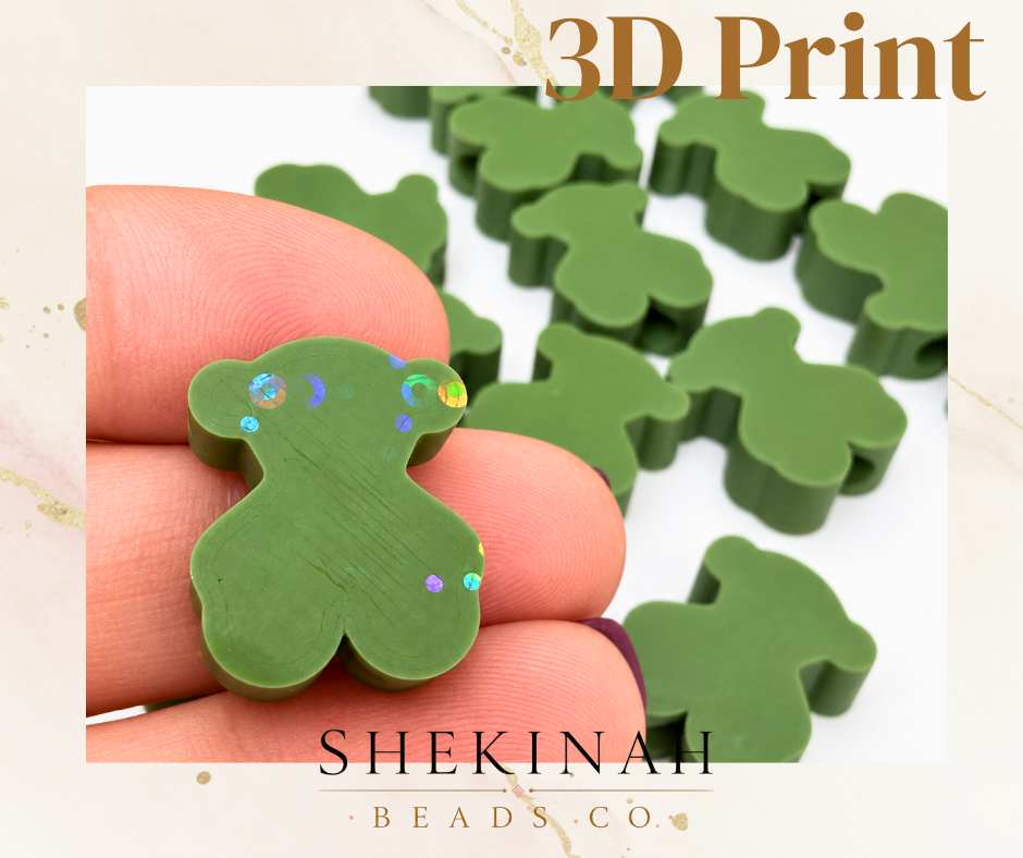 Charm Oso 3D Holográficos
