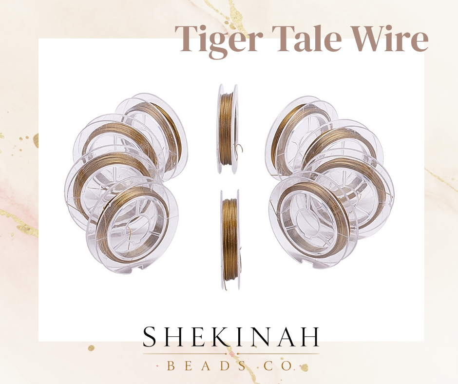 Rollitos de Tiger Tail Wire para bisutería y creación de accesorios.