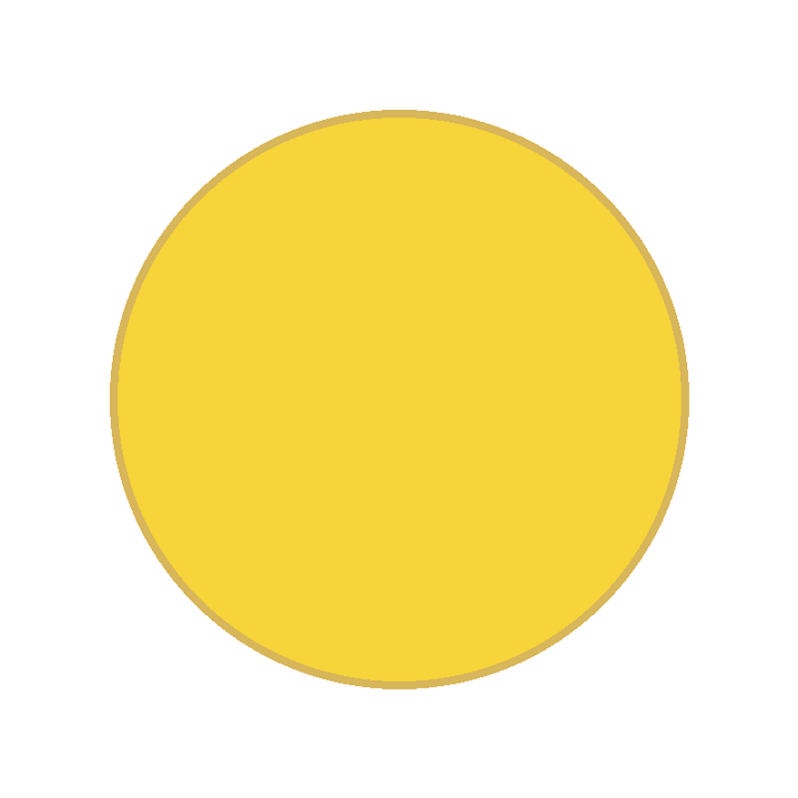Muestra de color Amarillo para Abecedario Letras 3D