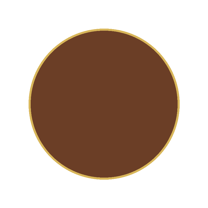 Muestra de color Brown para Abecedario Letras 3D