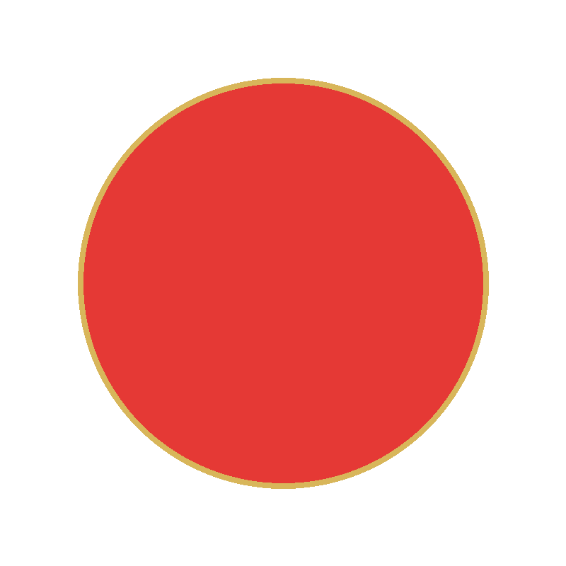 Muestra de color Rojo para Abecedario Letras 3D