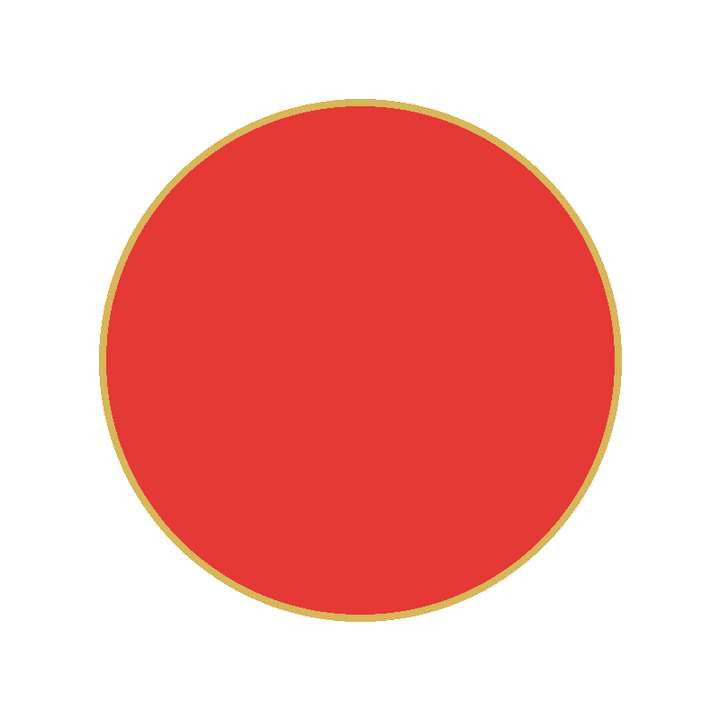 Muestra de color Rojo para Abecedario Letras 3D
