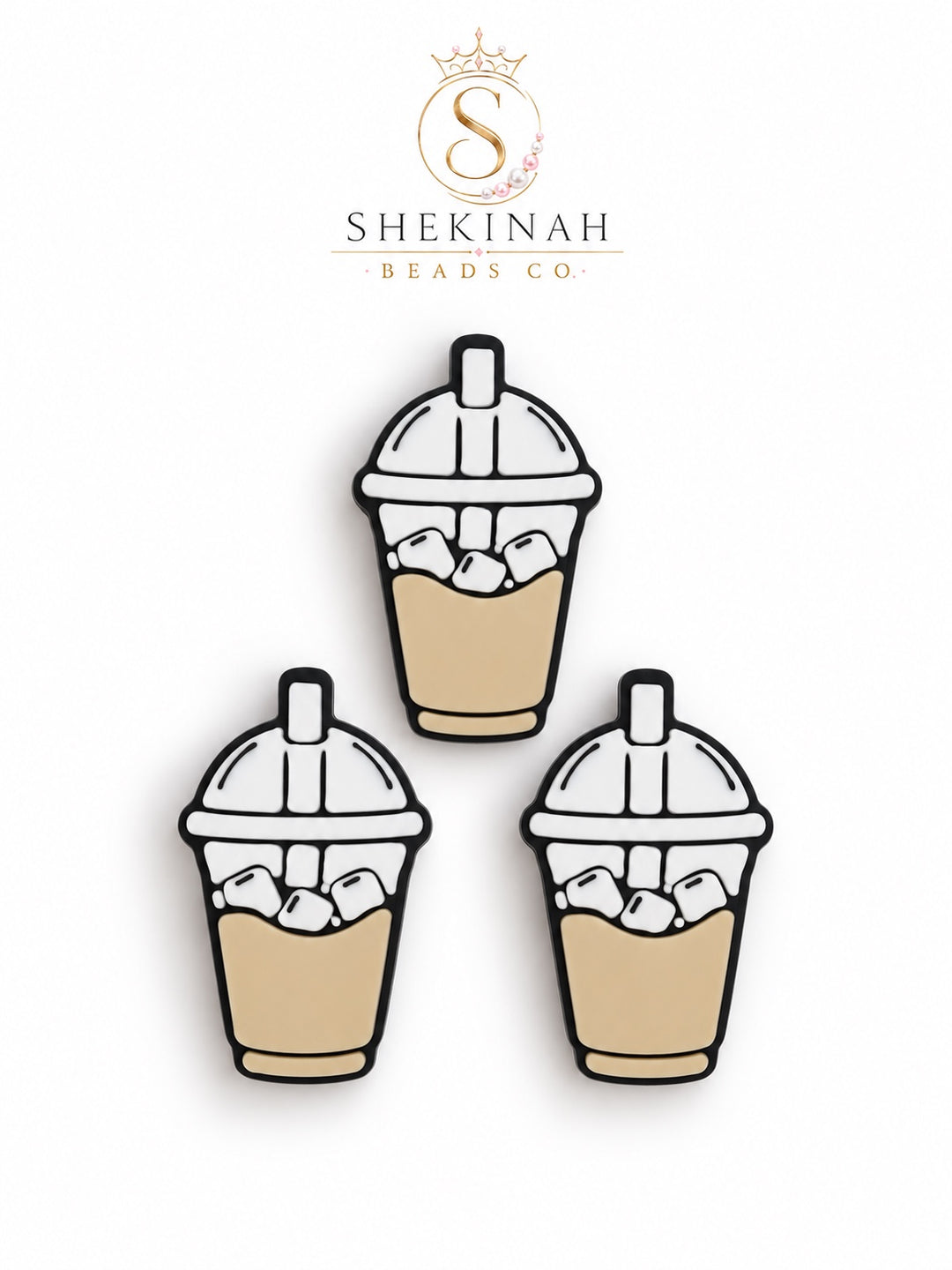 Bead 3D Café Frío con Hielo – Iced Coffee – Shekinah Beads Co.