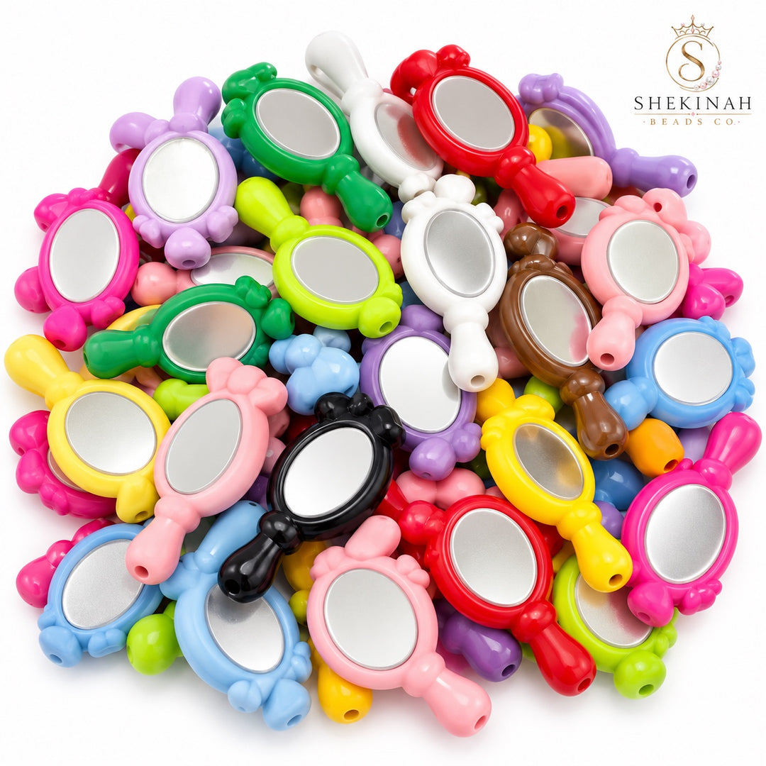 Beads Espejo Mágico acrílicas en colores mixtos - Shekinah Beads Co.