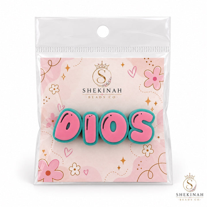 Variante rosa y turquesa del kit de beads 3D Shekinah Beads Co.