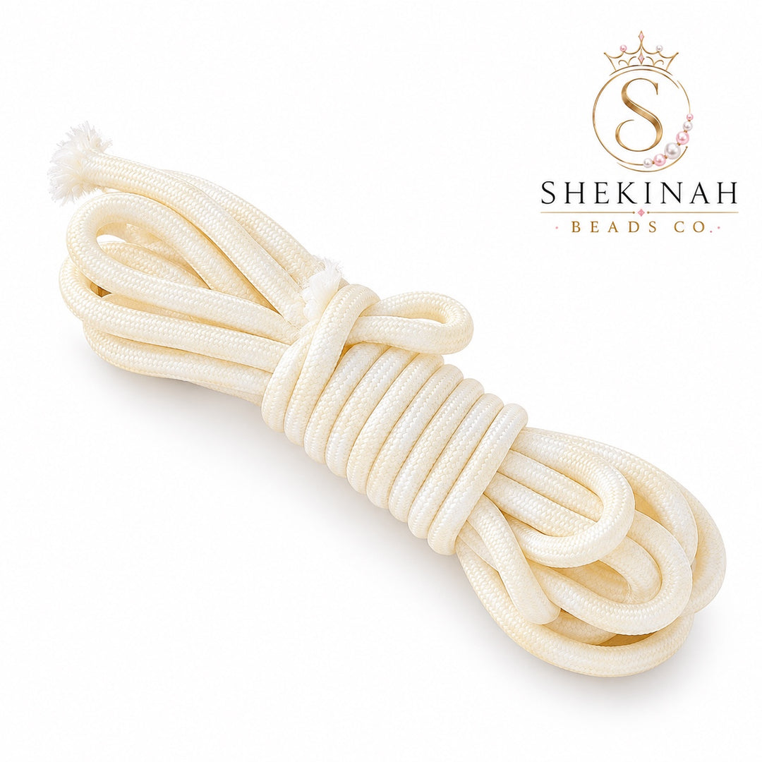 Cordón Paracord 5 mm color crema