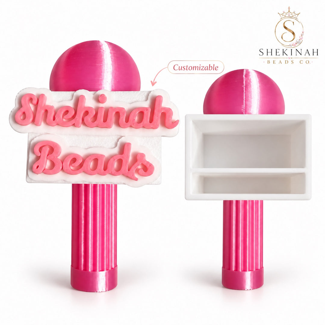 Stand personalizable impreso en 3D para micrófono DJI Mini - Shekinah Beads Co.